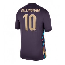 England Jude Bellingham #10 Bortedrakt Kvinner EM 2024 Kortermet